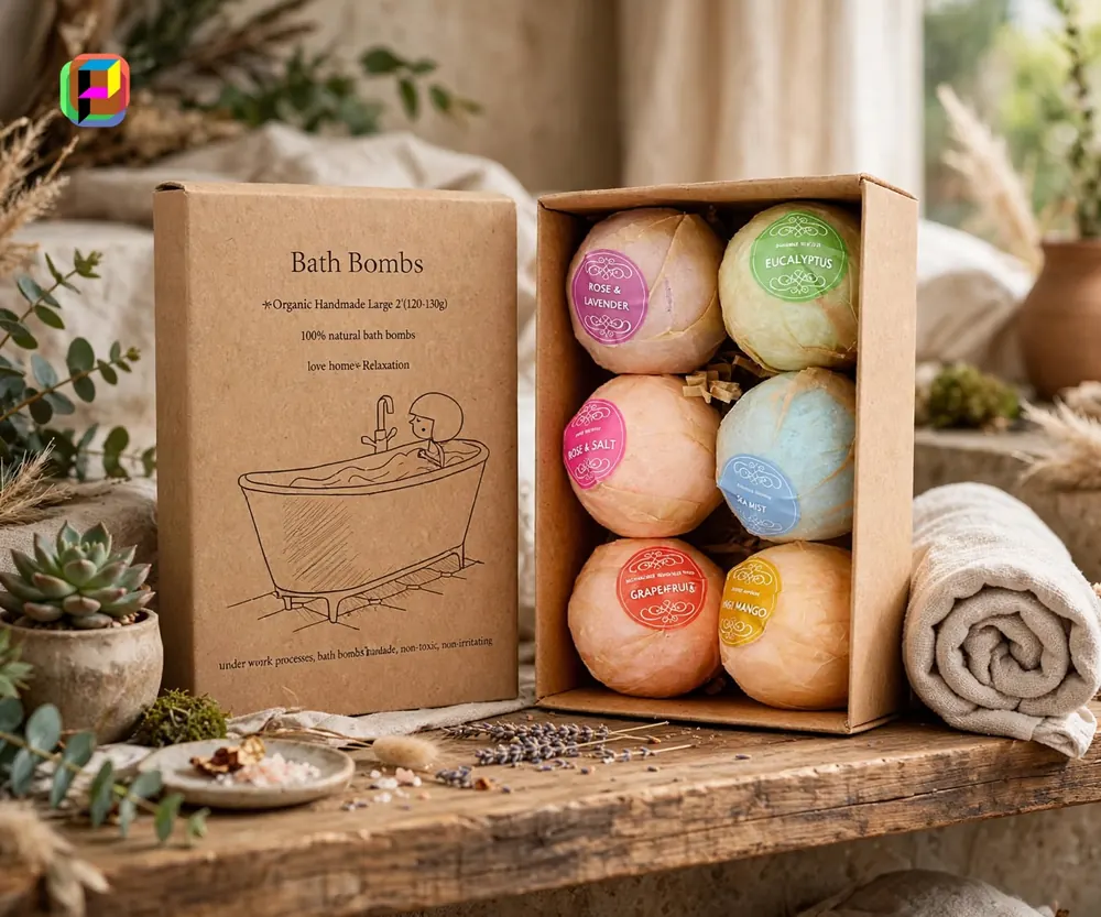 Custom Bath Bomb Boxes, photo 3 of 5