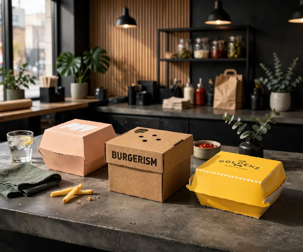 Custom Burger Boxes, photo 2 of 5