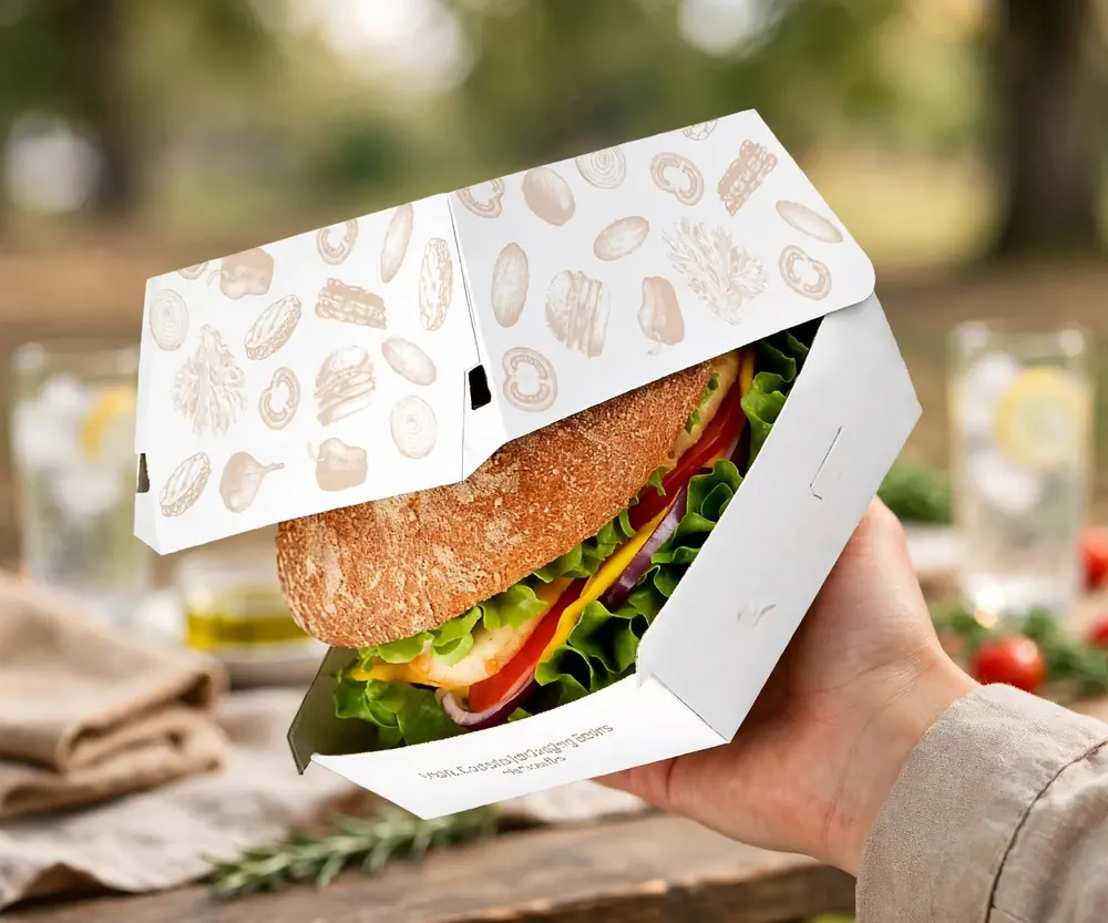 Custom Burger Boxes, photo 4 of 5