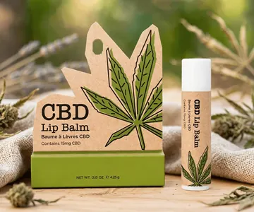 Custom CBD Lip Balm Boxes