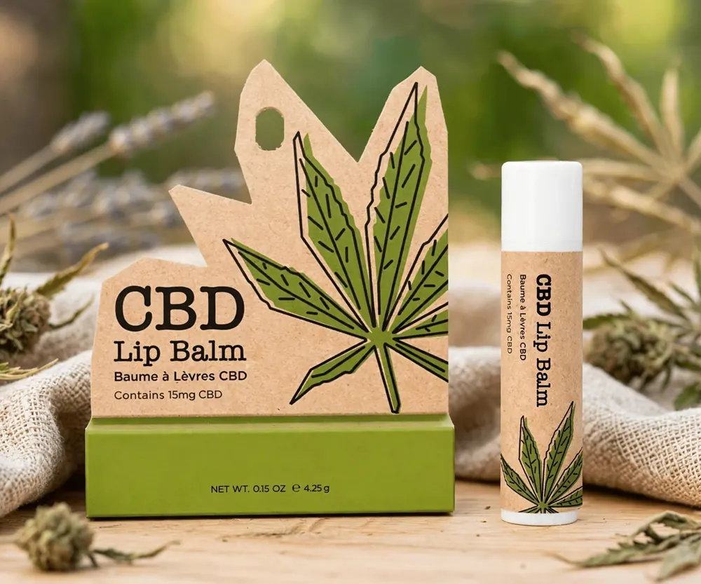 Custom CBD Lip Balm Boxes