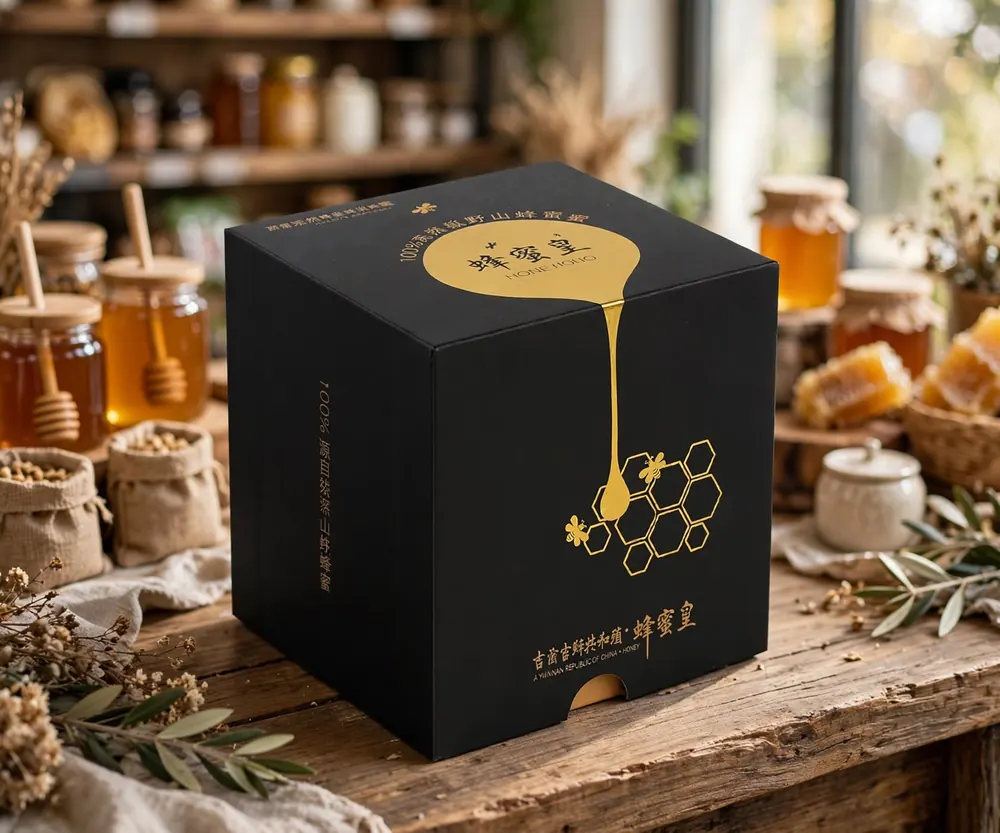 Custom Gold Foil Boxes, photo 4 of 5
