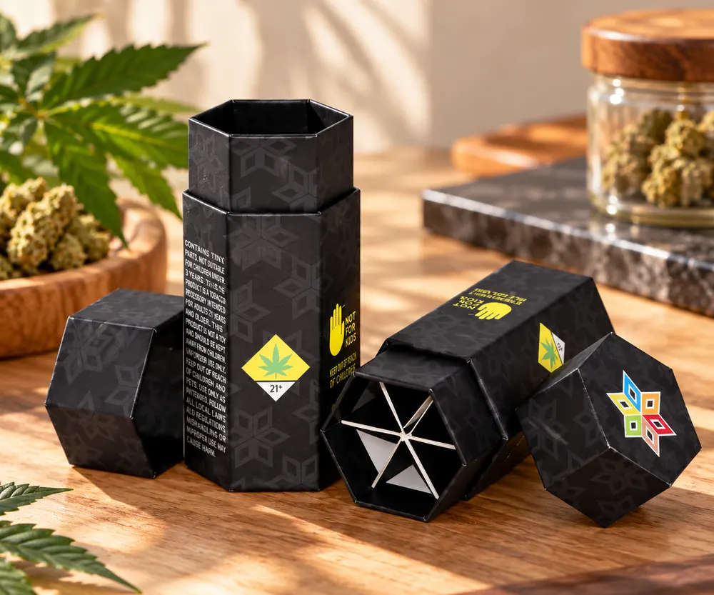 Custom Hexagon Boxes