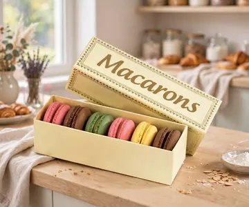 Custom Macaroon Boxes