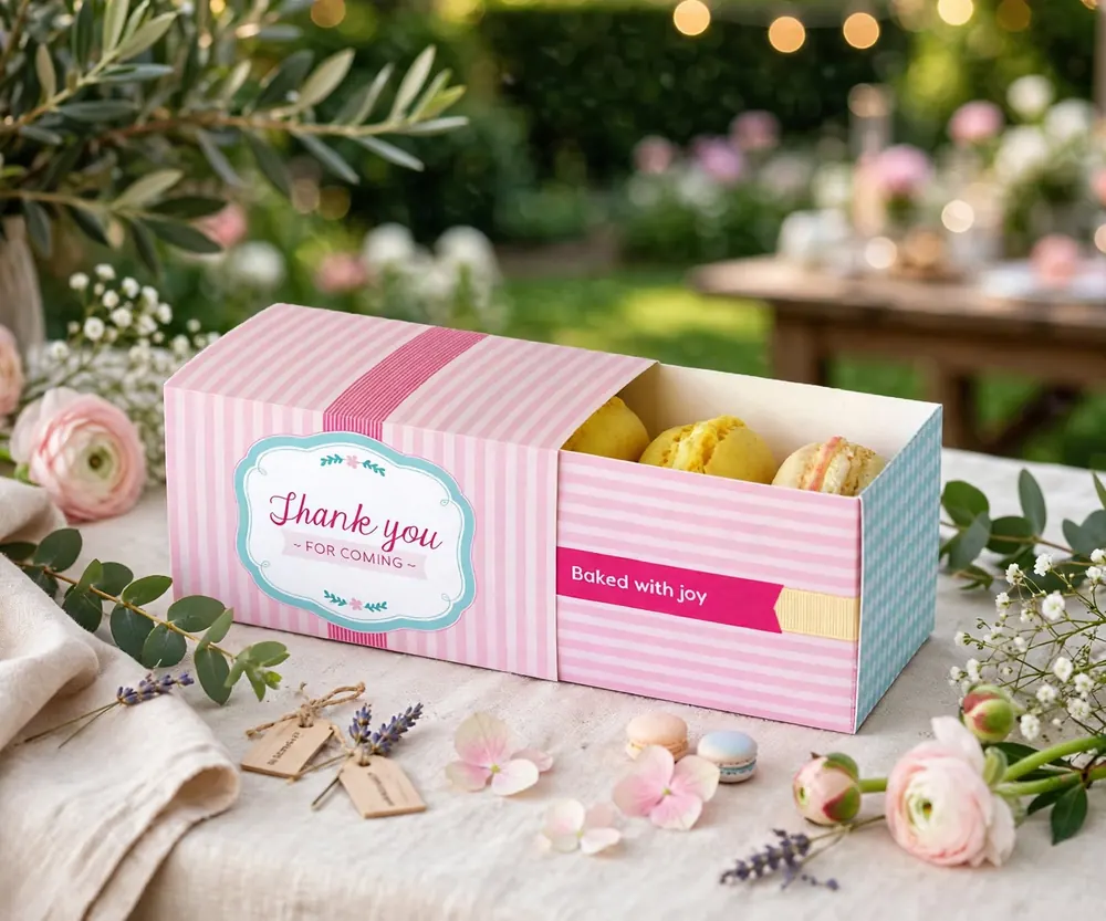 Custom Macaroon Boxes, photo 5 of 5