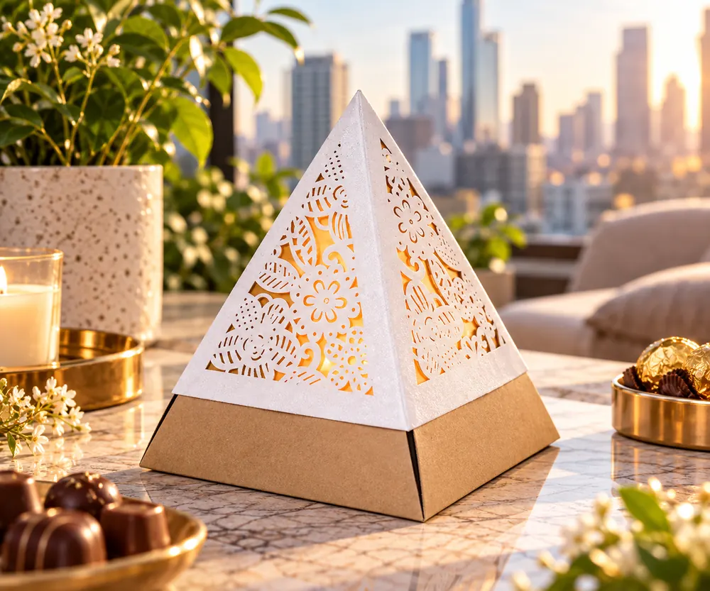 Custom Pyramid Boxes, photo 3 of 5