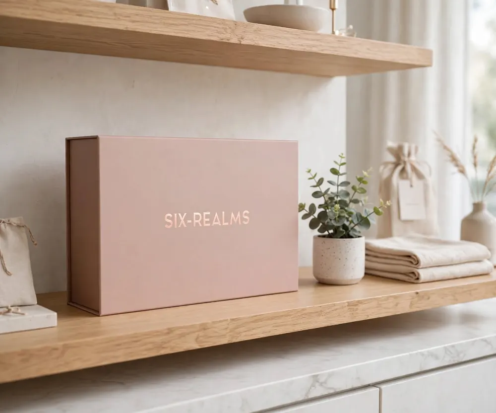 Custom Rose Gold Foil Boxes, photo 2 of 5