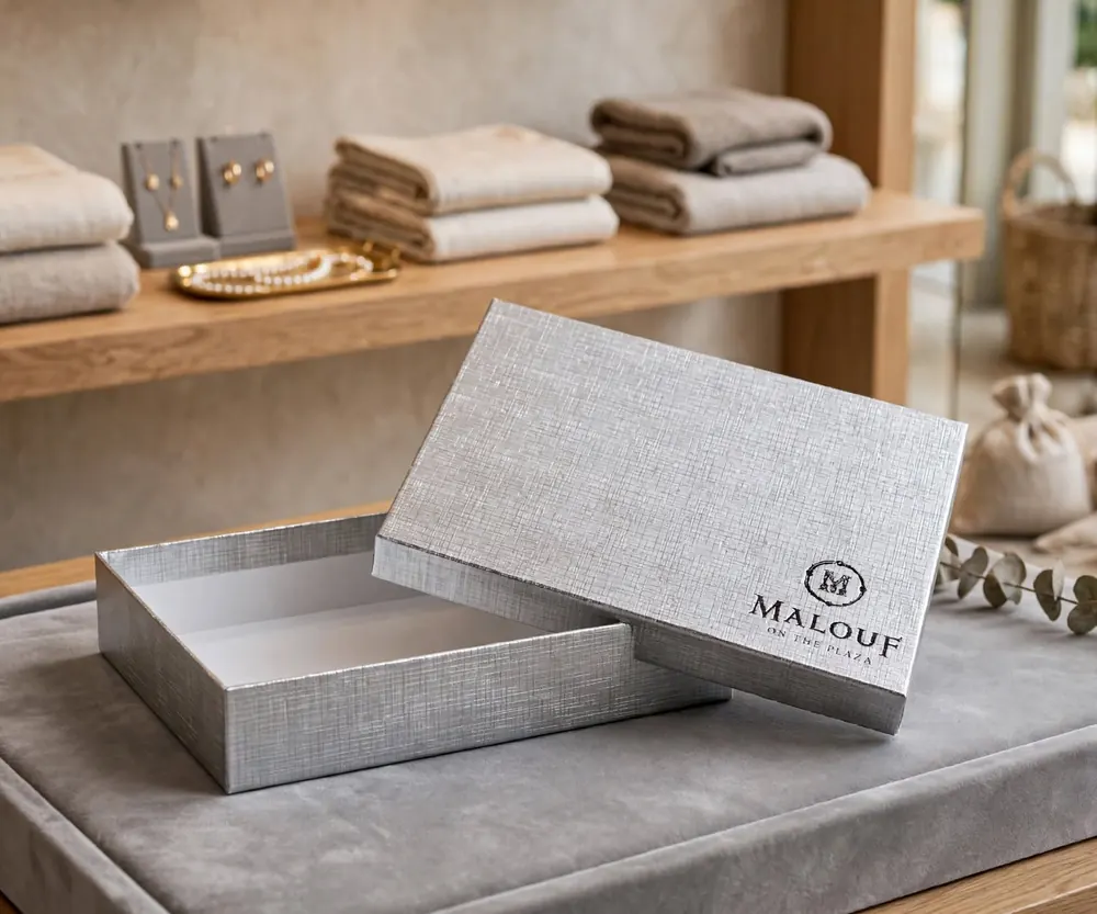 Custom Silver Foil Boxes, photo 3 of 5