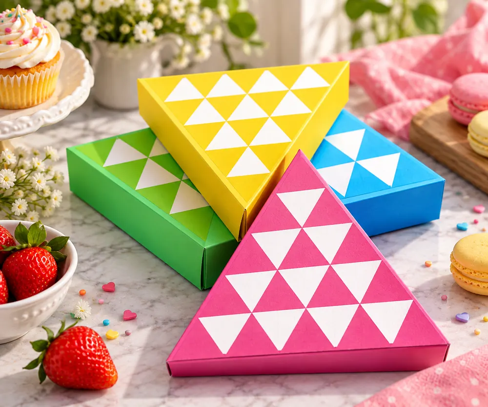 Custom Triangle Boxes, photo 3 of 5