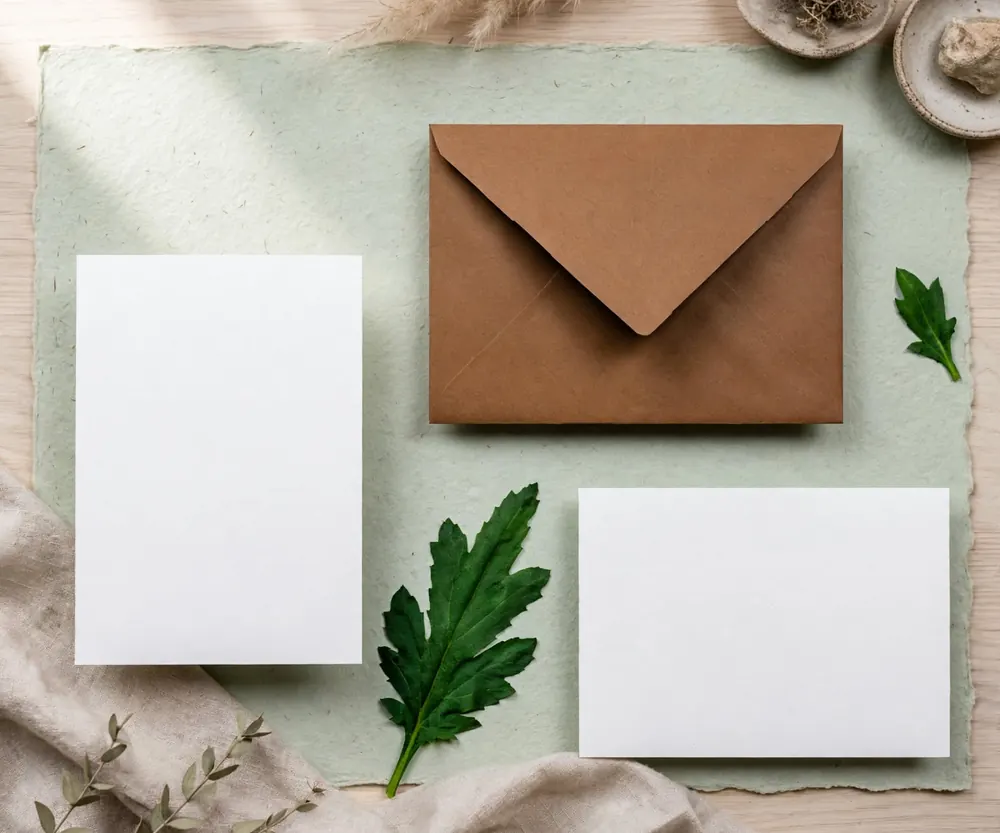 Custom Wedding Cards & Envelopes, photo 2 of 5