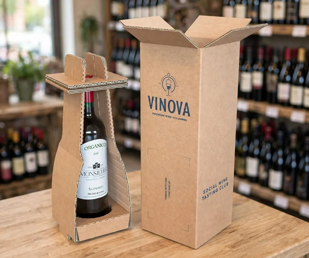 Custom Wine Shipper Boxes, photo 4 of 6