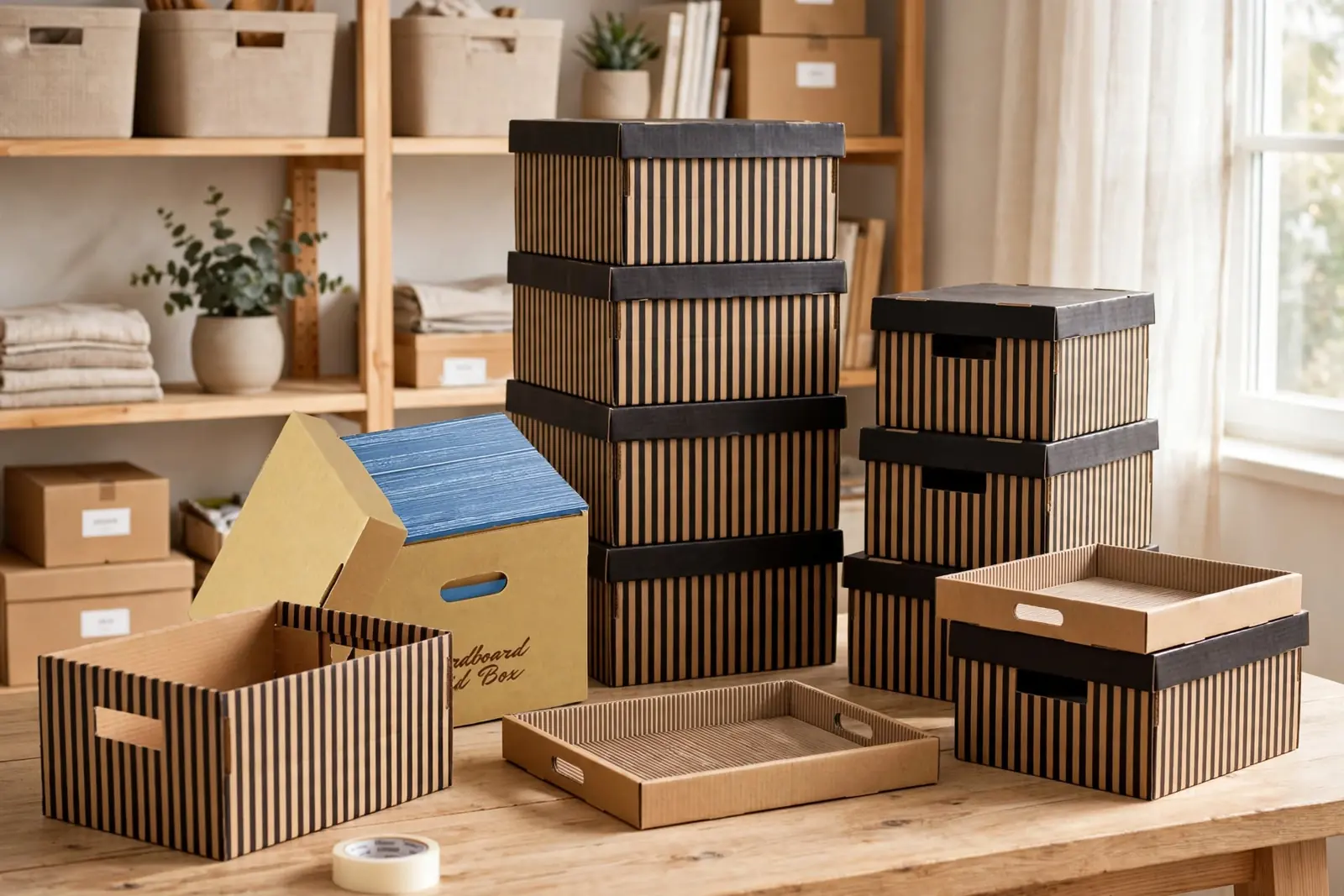 Custom Archive Boxes in a range of printed designs