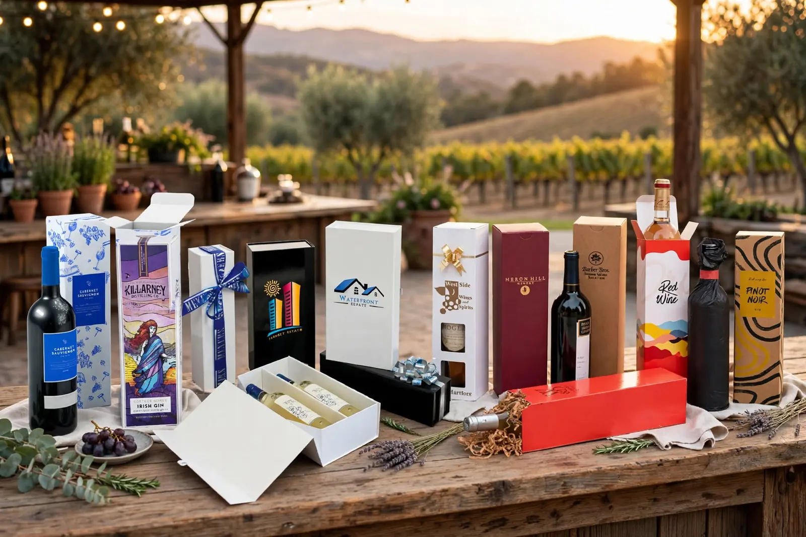 Custom Brewery Box in a range of printed designs