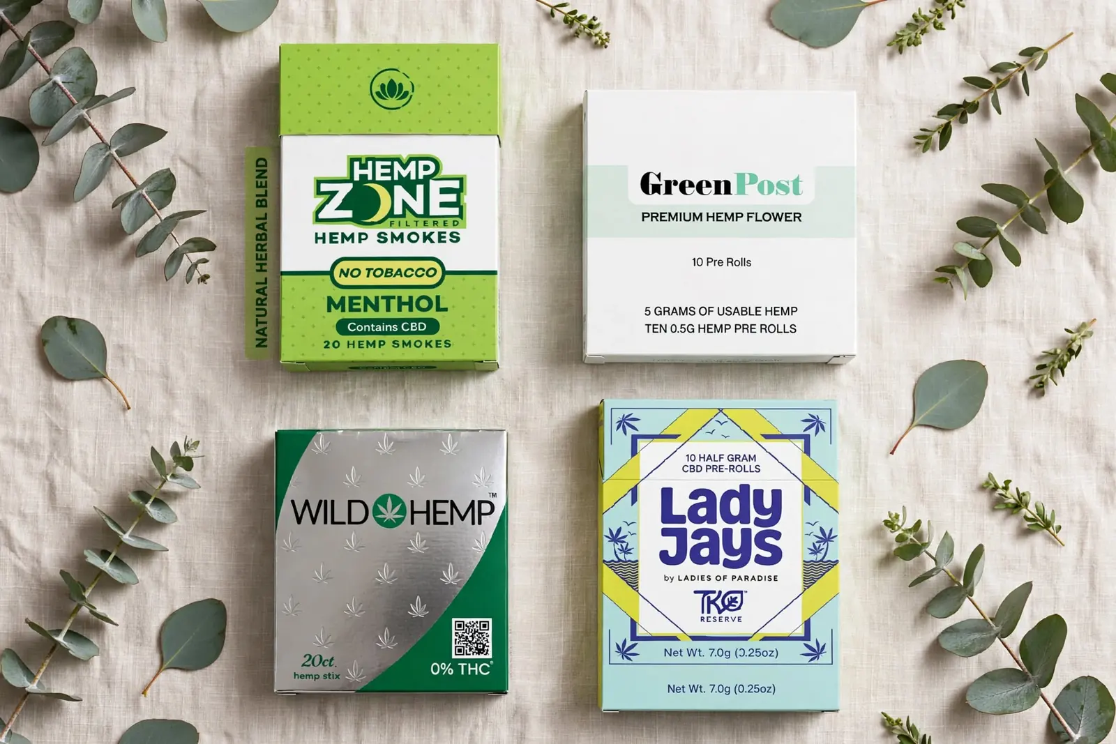 Custom Cannabis Boxes in a range of printed designs