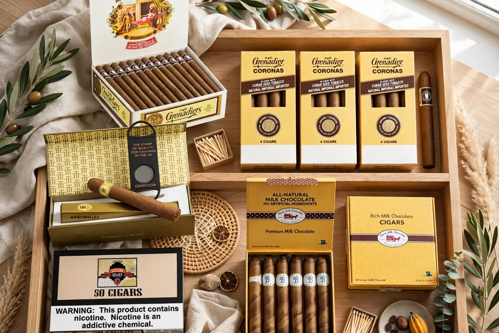 Cigarette packaging