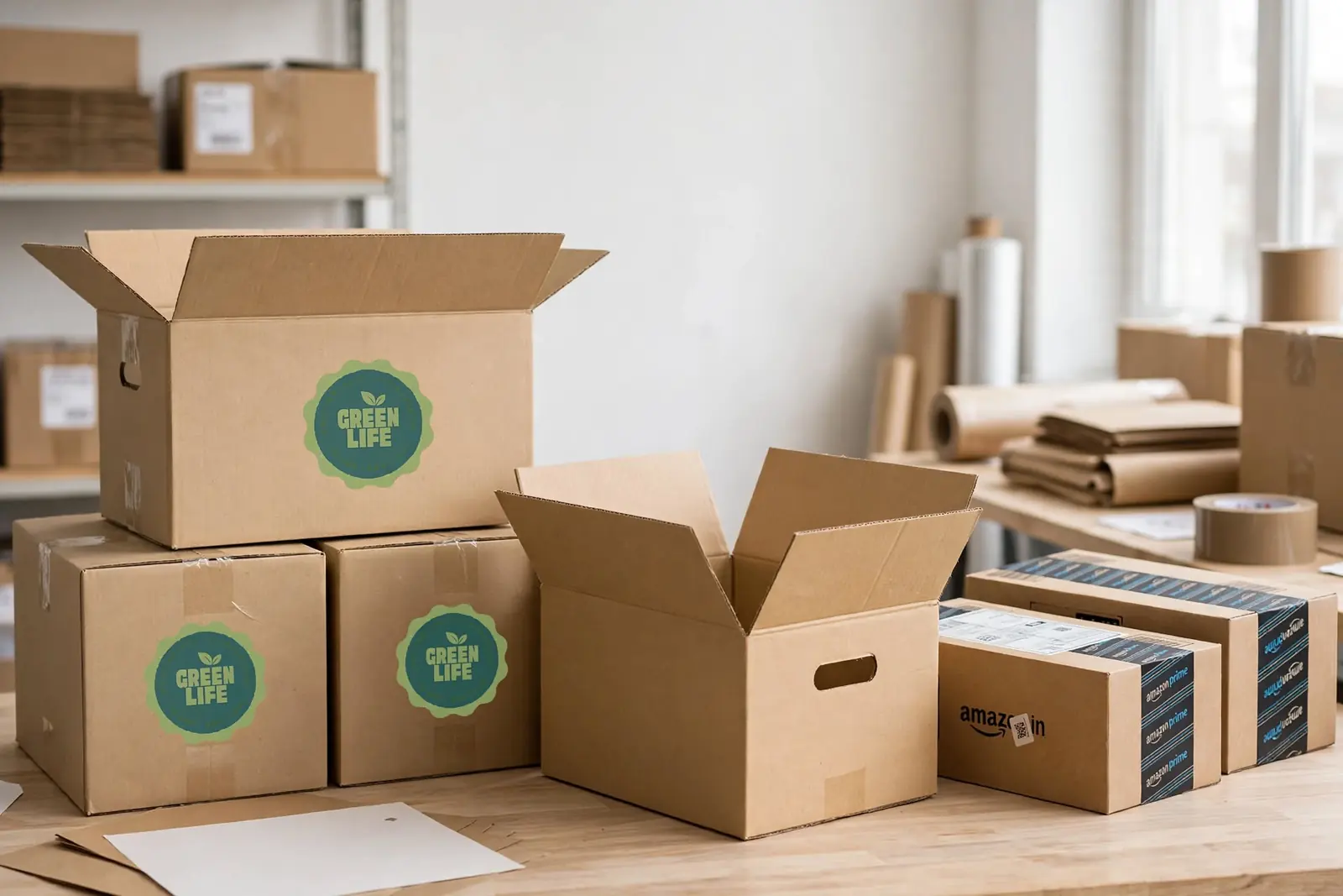 Corrugated packaging