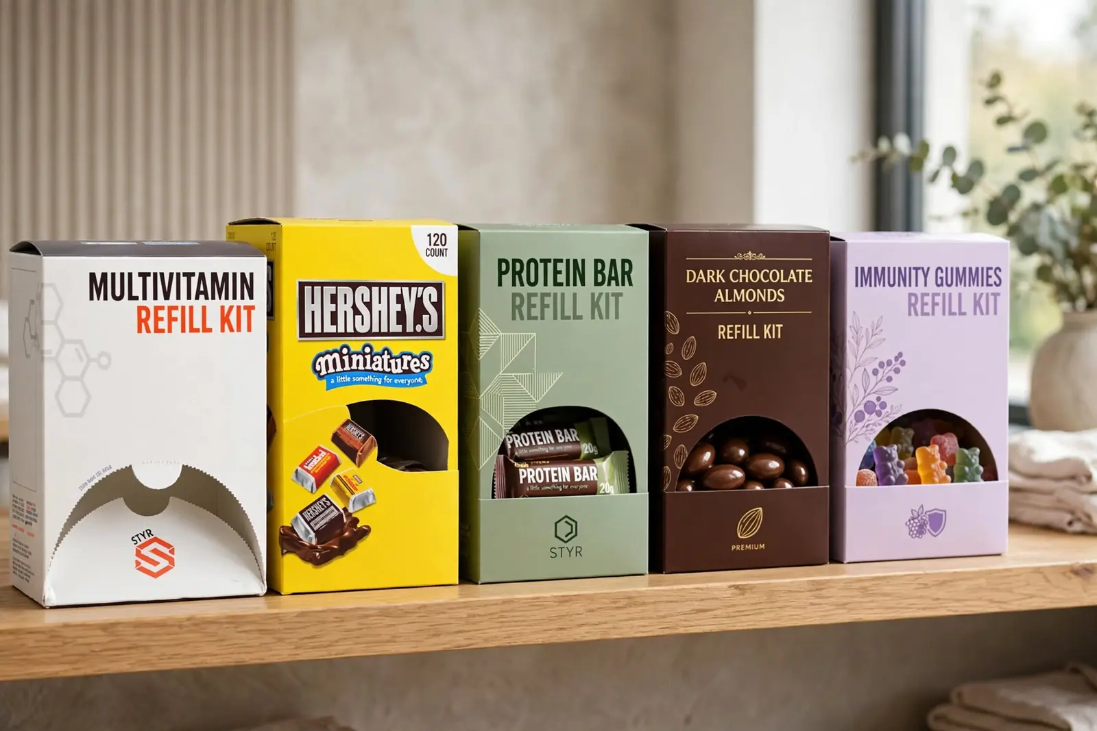 Custom Dispenser Boxes in a range of printed designs