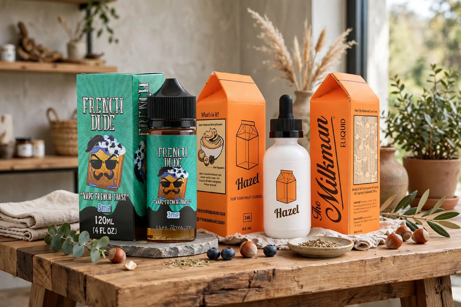 Custom E-Juice Boxes in a range of printed designs