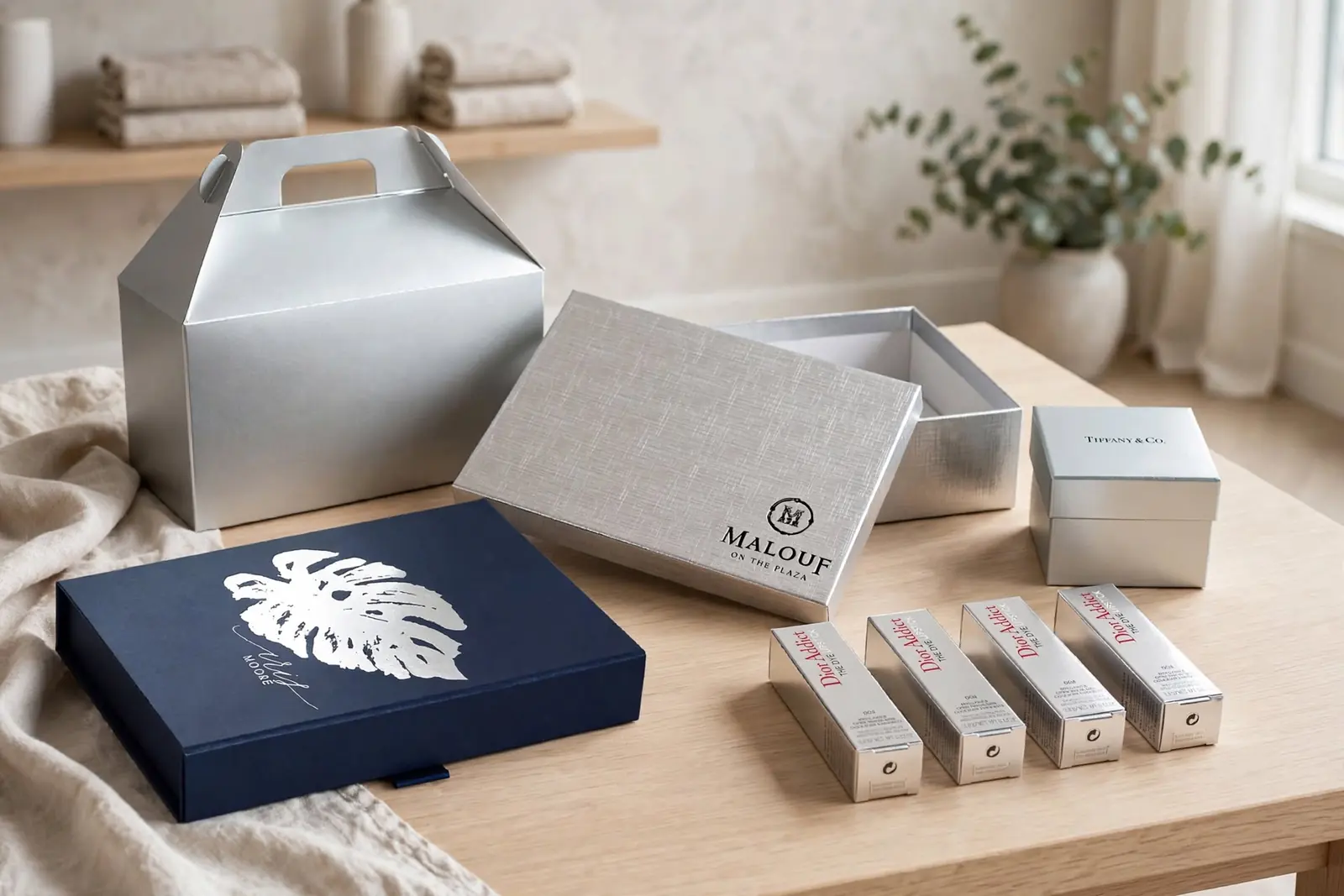 Foil boxes