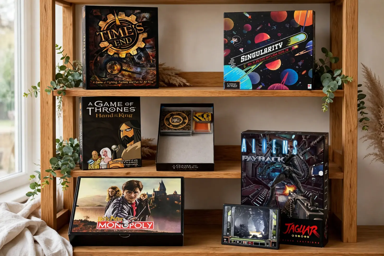 Custom Game Boxes in a range of printed designs
