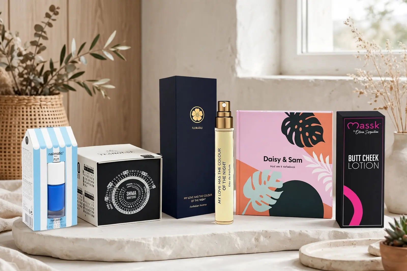 Custom Glossy Boxes in a range of printed designs