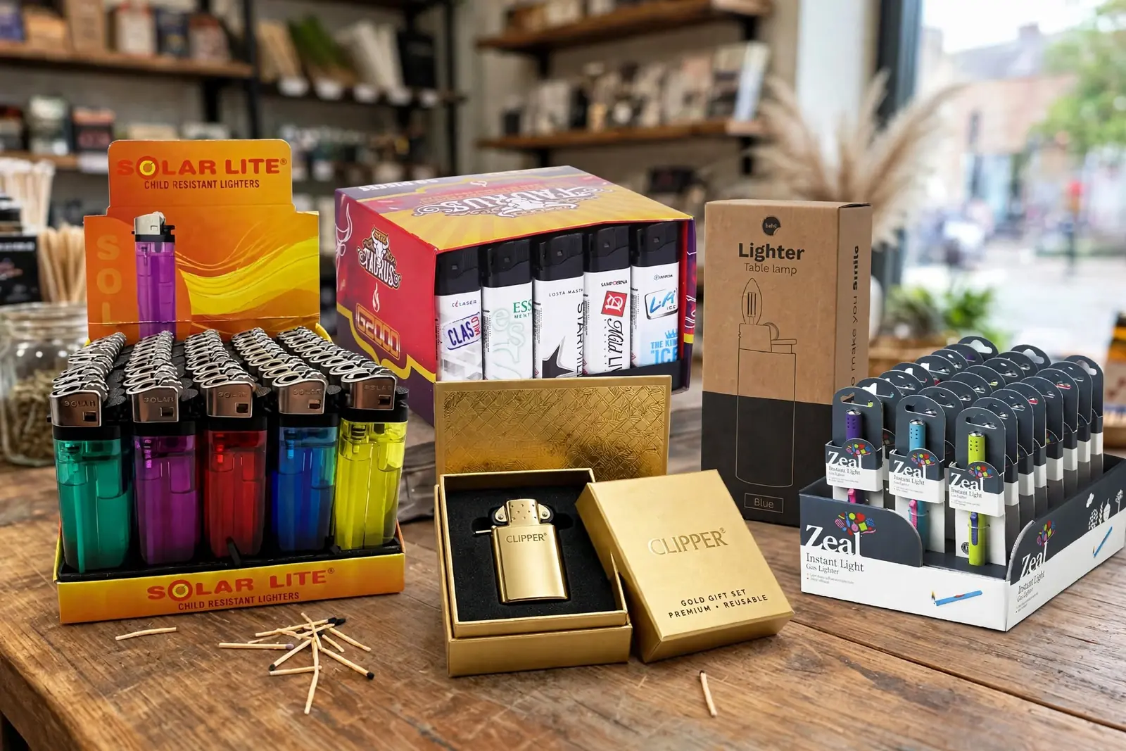 Custom Lighter Boxes in a range of printed designs
