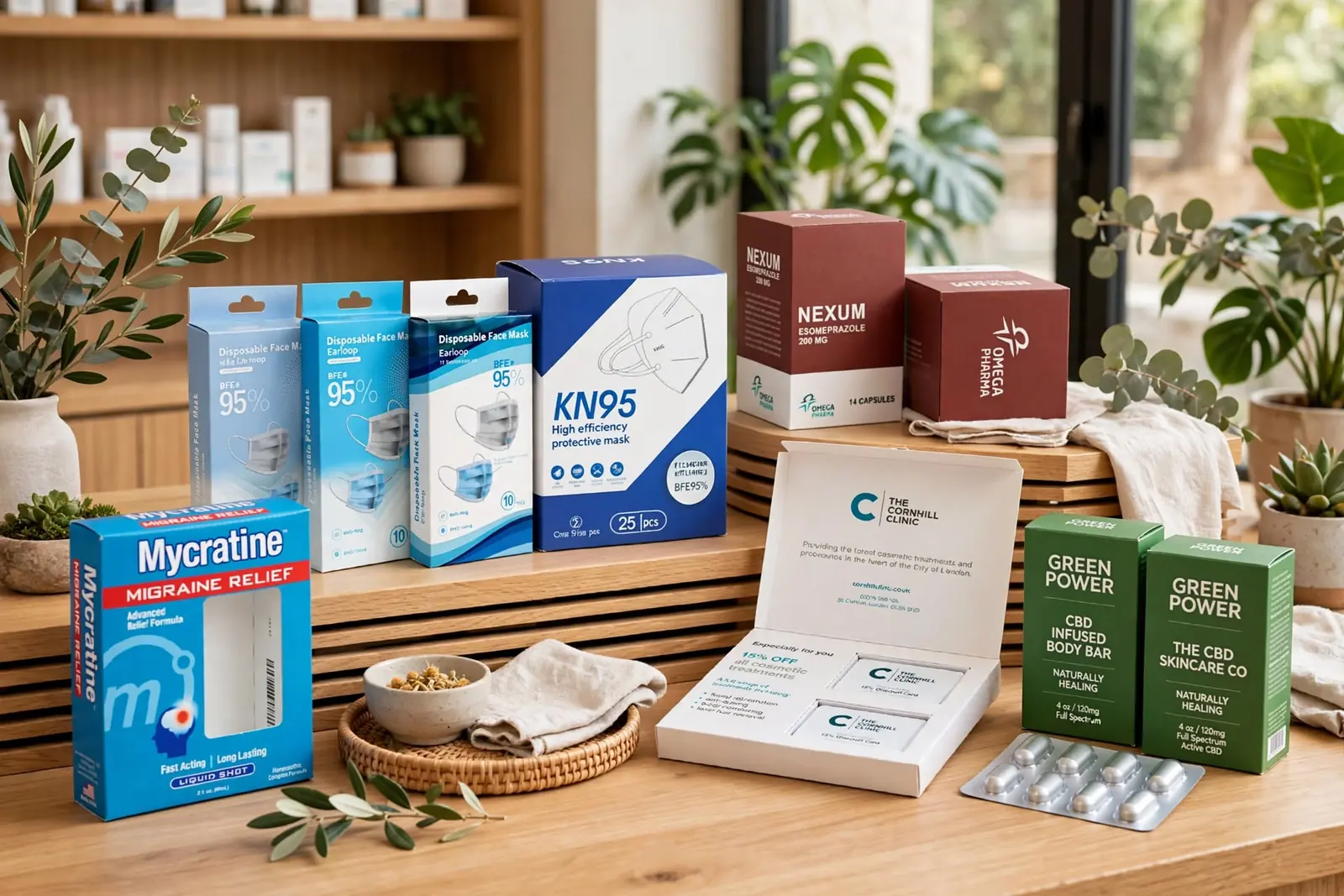 Custom Medical Boxes in a range of printed designs