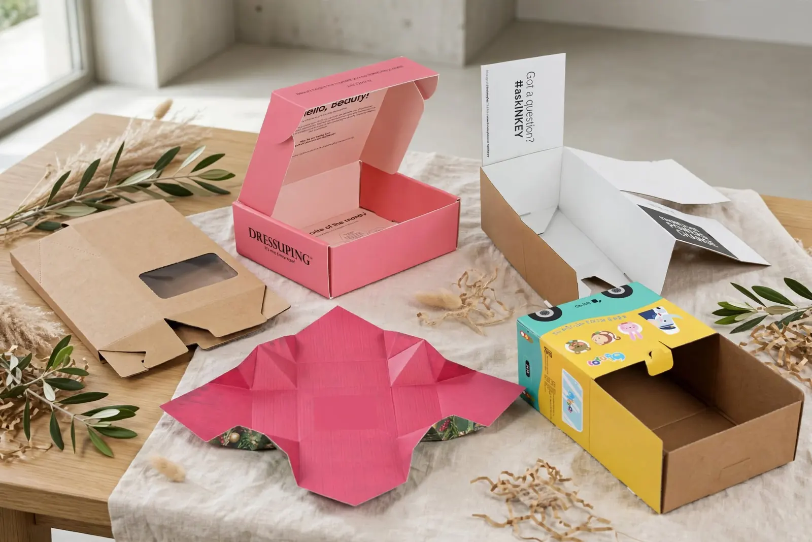 Custom Snap Lock Boxes in a range of printed designs
