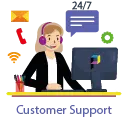 24x7 CUSTOMER SUPPORT