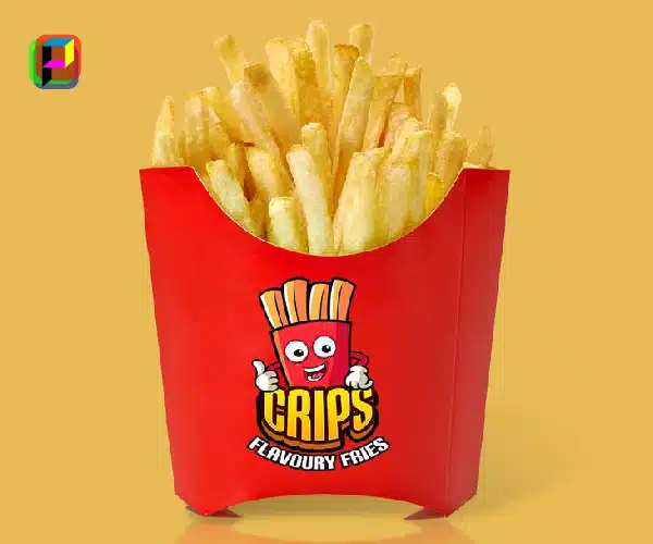 Customizable and Sustainable French Fry Packaging Solutions