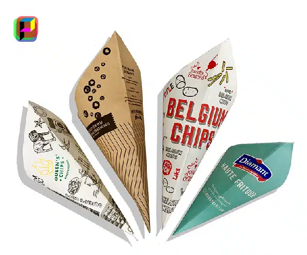 Custom Printed Paper Cones - Paper Cone Packaging